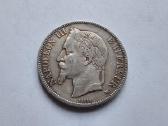 1868 5 frankai Napoleonas Prancuzija