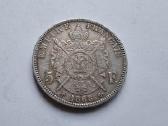 1868 5 frankai Napoleonas Prancuzija - nuotraukos Nr. 2