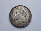 1868 5 frankai Napoleonas Prancuzija