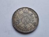 1868 5 frankai Napoleonas Prancuzija - nuotraukos Nr. 2