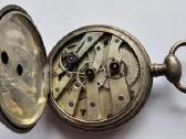 ~1890 Sidabrinis kiseninis laikrodis - nuotraukos Nr. 4