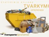 Statybinių konteinerių nuoma atliekoms