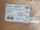 Kabelis Utp 5e kat. lauko juodas