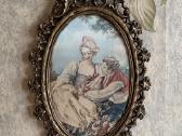 Nedidelė miniatūra Rokoko stiliaus