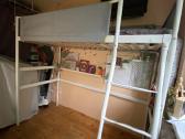 Ikea lovos rėmas Vitval su staliuku - nuotraukos Nr. 3