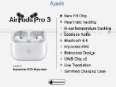 Airpods Pro 3 ausines - nuotraukos Nr. 3