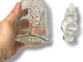 Originalus kvadratinis stiklinis butelis 500 ml - nuotraukos Nr. 5