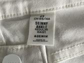 Baltos H&m džinsinės kelnės - nuotraukos Nr. 6