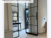 Metalo stiklo durys Loft - nuotraukos Nr. 8