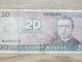 1991 metų 20 litų