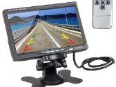 Galinio vaizdo kamera su 7 coliu LCD ekranu