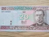 20 litų skirtingų 1991/93/97 2001/07 metų - nuotraukos Nr. 5