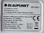 Magnetola Blaupunkt Bb14 Boombox, 2 W, balta. - nuotraukos Nr. 4