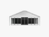 Modulinė palapinė skaidri arba balta 10x30 - nuotraukos Nr. 8