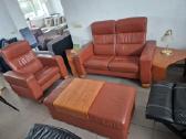 Super kokybiškas,firminis sofų komplektas su stali - nuotraukos Nr. 2