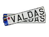 Vardiniai numeriai, numerių lentelės - nuotraukos Nr. 8