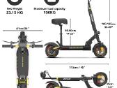 Ienyrid M4 Pro S+ / 800 W / 48 V / 12.5 Ah / 45 km - nuotraukos Nr. 5
