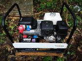 Generatorius 7 kw 400v- 3.3 kw 230v Honda - nuotraukos Nr. 3
