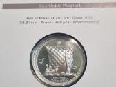 Reta 2 oz sidabrine 999 prabos moneta - nuotraukos Nr. 2