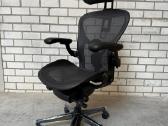 Herman Miller Aeron Remastered Onyx Atlas Headrest - nuotraukos Nr. 8
