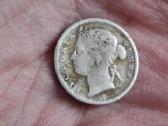 Sąsiaurio gyvenvietės 10 centų 1897 sidabras - nuotraukos Nr. 2