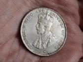 Straits Settlements 50 centų 1920 sidabras - nuotraukos Nr. 2