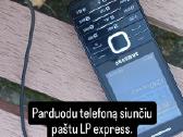 Parduodu telefonus siunčiu paštu.