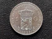 (611) 1 guldenas 1939m. Nyderlandai sidabras
