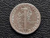 1 daimas 1936m. JAV sidabras