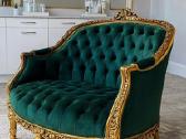 Profesionaliai restauruota antikvarinė sofa - nuotraukos Nr. 2