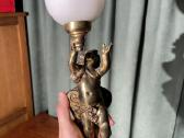 Vintažiniai sieniniai sviestuvy su cherubais - nuotraukos Nr. 5