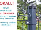 Tvoros segmentai stulpai , pamateliai Vilnius