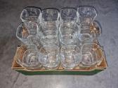 Viskio stiklinė „ballantines“, 44 vnt. Naujos