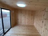Pirtis sauna 6x3 su terasa ir poliais - nuotraukos Nr. 15