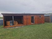 Pirtis sauna 4x6 plius stogine su tearasa - nuotraukos Nr. 4