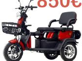 Elektrinis triratis motoroleris skuteris pigiausia - nuotraukos Nr. 5