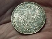 Austrija 1 Florinas 1880 sidabras