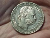 Austrija 1 Florinas 1880 sidabras - nuotraukos Nr. 2