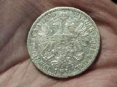 Austrija 1 florinas 1890 sidabras