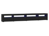 Balta TV spintelė su LED apšvietimu, 2703540cm - nuotraukos Nr. 3