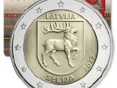 Latvijos 2€ monetos 2025 - Sėla!