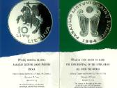 10 litų moneta Pasaulio lietuvių dainų šventė 1994 - nuotraukos Nr. 4