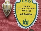 Pirmo modelio šaulių ženklai.