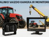 10 Ahd LCD monitorius ir dvejos bevielės kameros