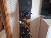 Snowboard Raven su Raven apkaustais 146-160cm. - nuotraukos Nr. 7