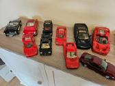 Modeliukai 1:24 ir 1:18 ferrari burago bburago