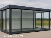 Modulinis namas, konteineris apšiltintas 100mm
