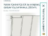 Kabės Cedral Click - nuotraukos Nr. 4