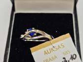 Auksinis žiedas - 209 Eur.