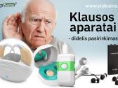 Naujas kišeninis klausos aparatas V99